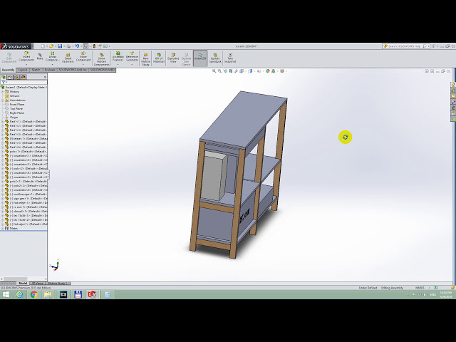 فیلم آموزشی: نحوه مشاهده طراحی سه بعدی در حالت Wireframe در سالیدورکس 2015 با زیرنویس فارسی