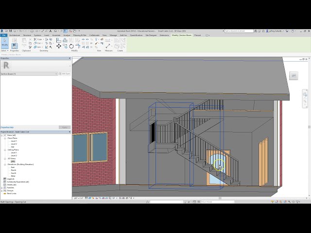 فیلم آموزشی: Revit Architecture یک پله با یک فرود ایجاد کنید با زیرنویس فارسی