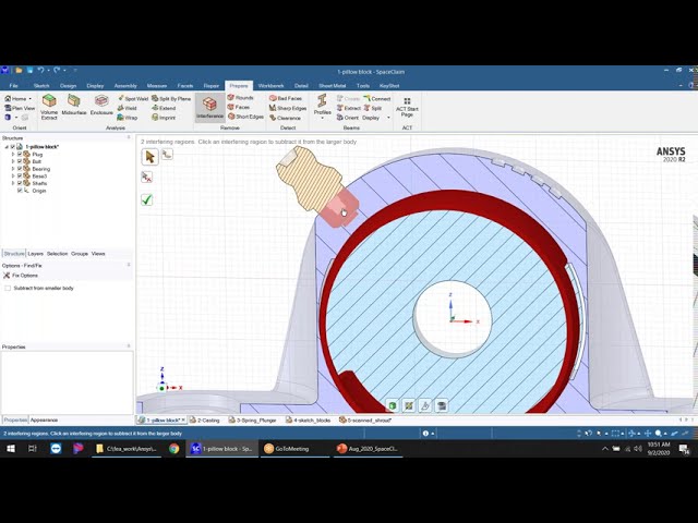 فیلم آموزشی: آموزش اجمالی Ansys SpaceClaim (تیم شبیه سازی مهندسی بوستون) با زیرنویس فارسی