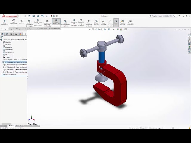 فیلم آموزشی: Solidworks شماره 8 - ساخت یک مونتاژ با زیرنویس فارسی