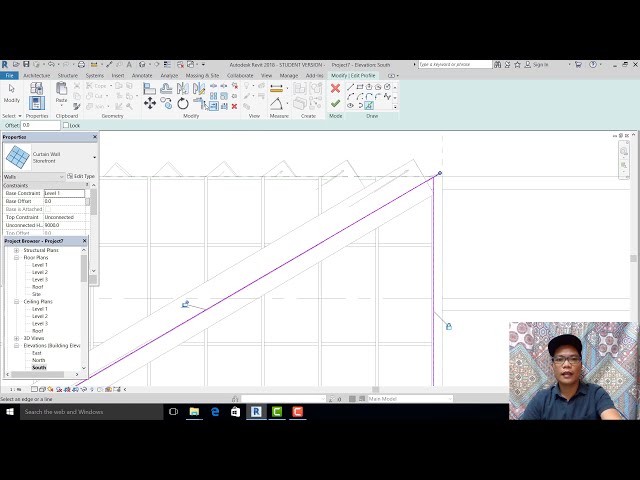 فیلم آموزشی: Revit A 2018 (BIG) شکل دایره ای با آموزش نما با زیرنویس فارسی