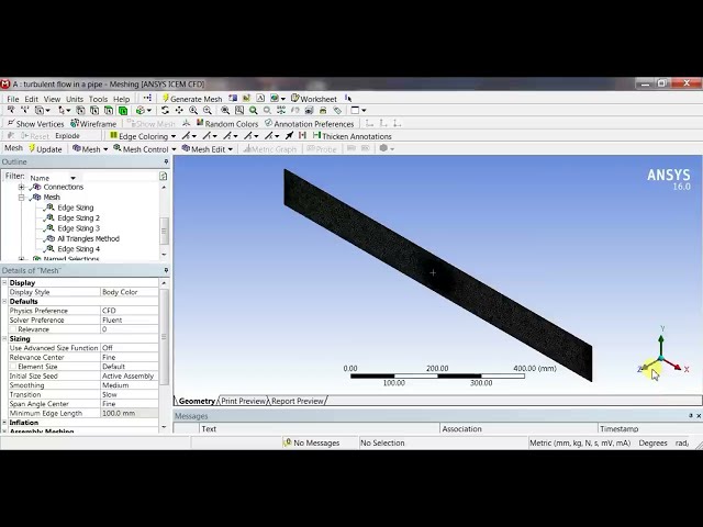 فیلم آموزشی: ANSYS Fluent Tutorial: Analysis Fluid Turbulent Flow با زیرنویس فارسی