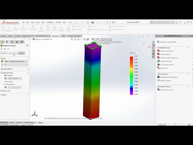 فیلم آموزشی: شبیه سازی Solidworks - قسمت 1: تنش ساده با زیرنویس فارسی