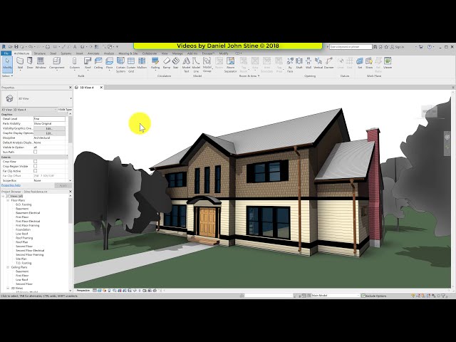 فیلم آموزشی: رابط کاربری Revit با زیرنویس فارسی