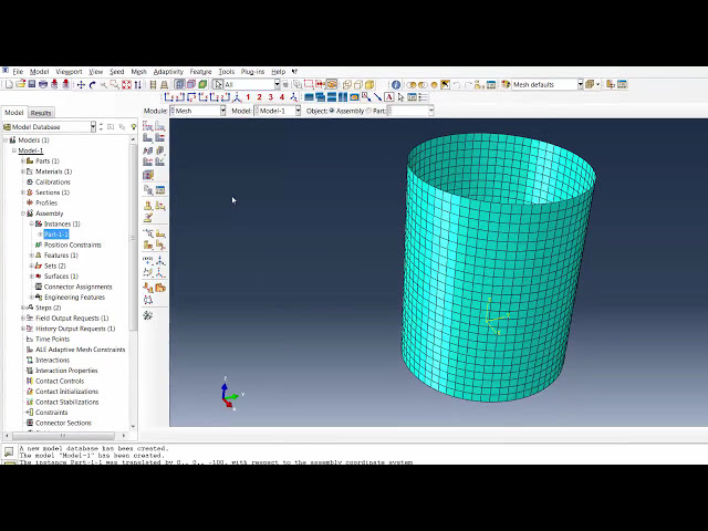 فیلم آموزشی: Abaqus CAE: آموزش اعمال فشار هیدرواستاتیک (مخزن ذخیره آب HDPE) با زیرنویس فارسی