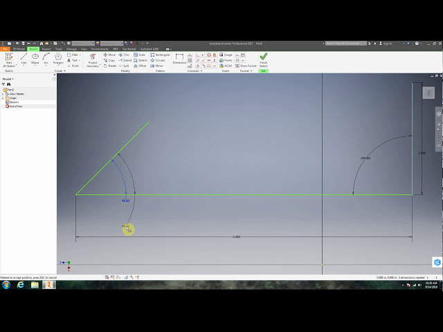 فیلم آموزشی: AutoDesk Inventor 2017 : 03 : Dimension and Zoom با زیرنویس فارسی