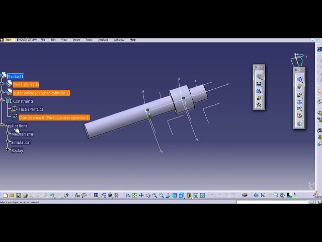 فیلم آموزشی: اتصال پیچی DMU KINEMATICS/MOCKUP DIGITAL CATIA V5 با زیرنویس فارسی