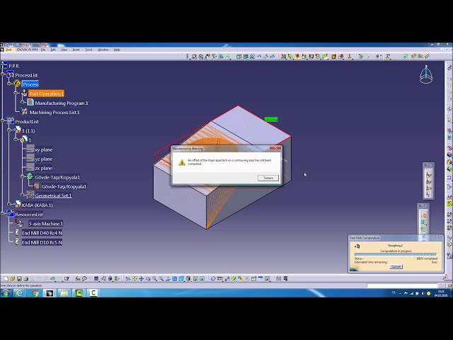 فیلم آموزشی: کاربرد ماشینکاری سطح شیشه catia 1