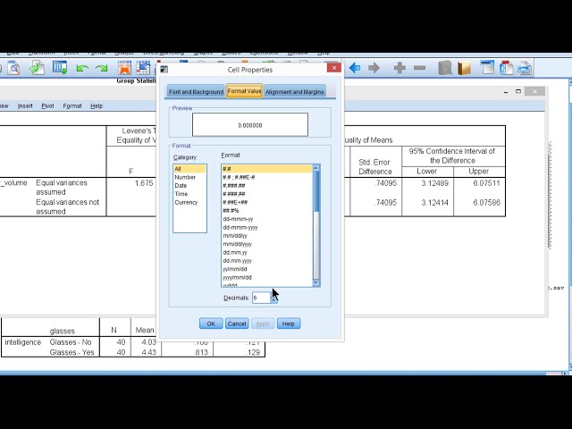 فیلم آموزشی: V6.9 - تغییر رقم اعشار در خروجی SPSS با زیرنویس فارسی