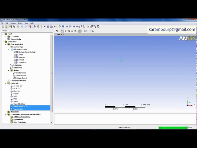 فیلم آموزشی: شبیه سازی سوپر کاویتاسیون در Ansys CFX