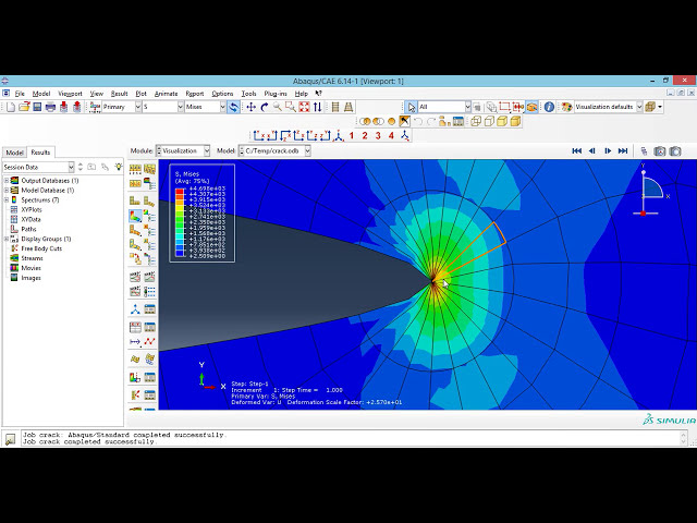 فیلم آموزشی: آموزش Abaqus برای مبتدیان-تحلیل کرک در Abaqus for 2D plate