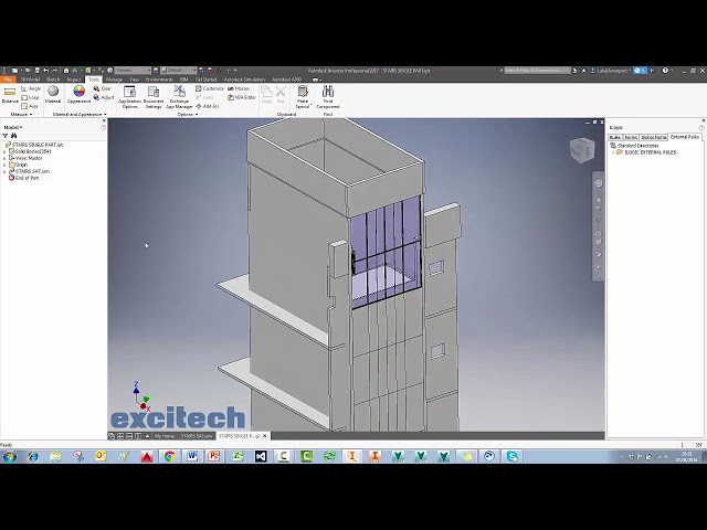 فیلم آموزشی: وارد کردن مدل‌های Autodesk Revit به Autodesk Inventor با زیرنویس فارسی