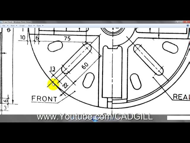 فیلم آموزشی: Four 4-Jaw Chuck SolidWorks Part - 1 با زیرنویس فارسی