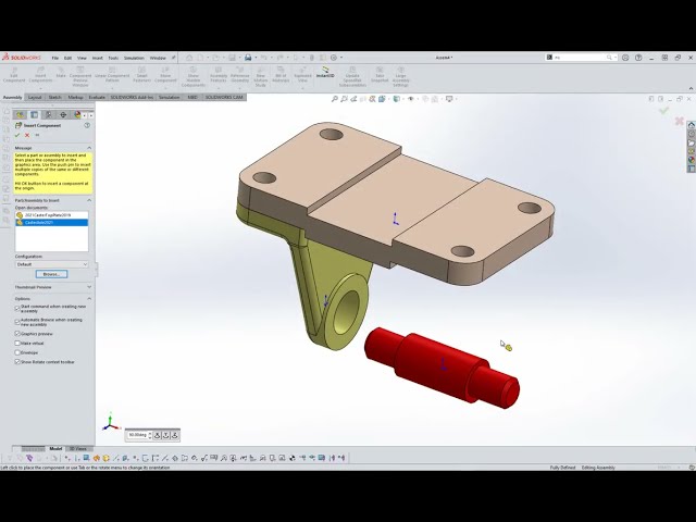 فیلم آموزشی: SolidWorks UsingGlobalVariableAcrossPartsAndInAssemblies با زیرنویس فارسی