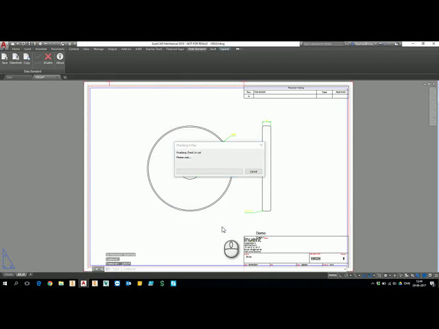 فیلم آموزشی: Autodesk Inventor Vault Data Standard | کارت دیتا