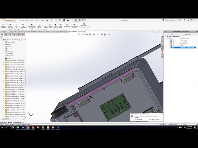 فیلم آموزشی: 3D Solutions Spotlight - SOLIDWORKS Electrical for Consumer Product Design با زیرنویس فارسی