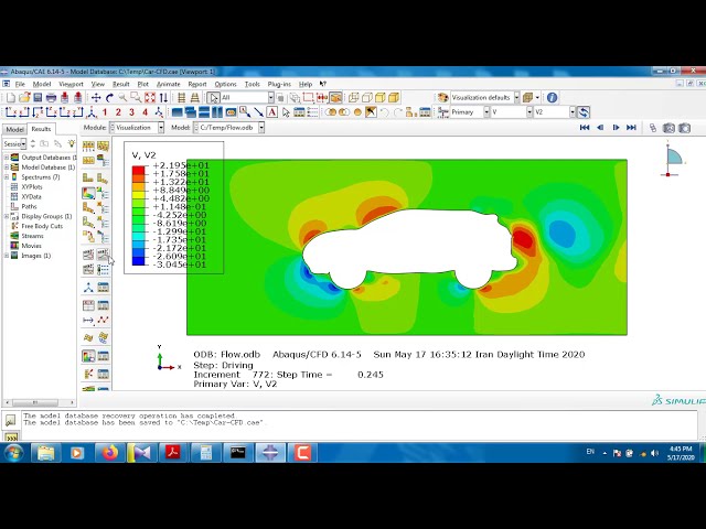 فیلم آموزشی: ABAQUS CFD ساده - شبیه سازی جریان هوا