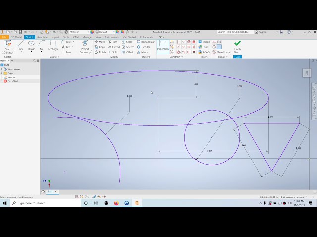 فیلم آموزشی: Autodesk Inventor 2020: 1: 2D Drawing Basics با زیرنویس فارسی