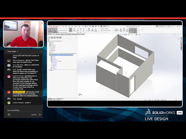 فیلم آموزشی: طراحی میز با جوشکاری - قسمت 5 - طراحی زنده SOLIDWORKS با زیرنویس فارسی