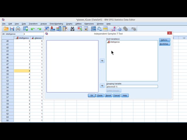 فیلم آموزشی: V6.14 - آزمون t ولش در SPSS (واریانس های نابرابر و حجم نمونه) با زیرنویس فارسی