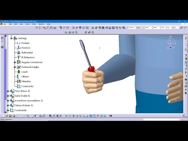 فیلم آموزشی: ایجاد یک شبیه سازی آدمک در CATIA V5 با زیرنویس فارسی