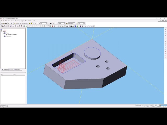 فیلم آموزشی: یک فایل SolidWorks را در Esprit باز کنید با زیرنویس فارسی