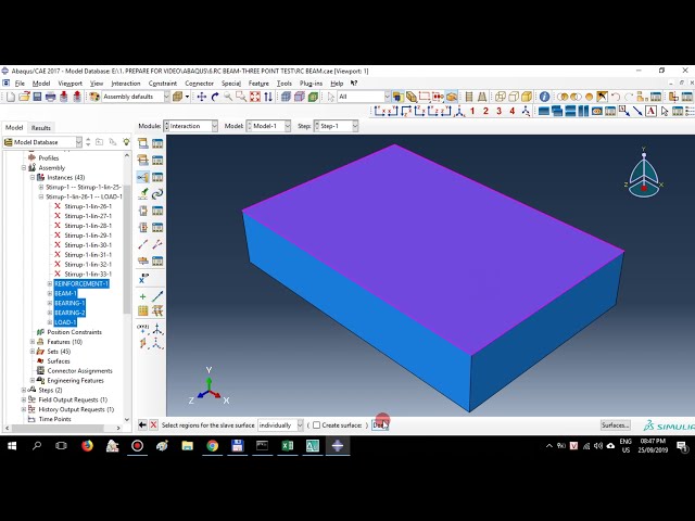 فیلم آموزشی: ABAQUS CAE/مثال 4: تیر بتن آرمه #abaqus #FEM #RCbeam