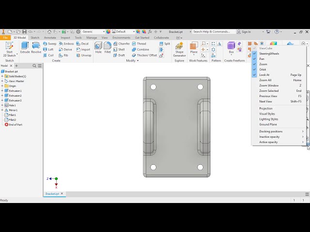 فیلم آموزشی: 4-نوار ناوبری برای Autodesk Inventor 2020 با زیرنویس فارسی