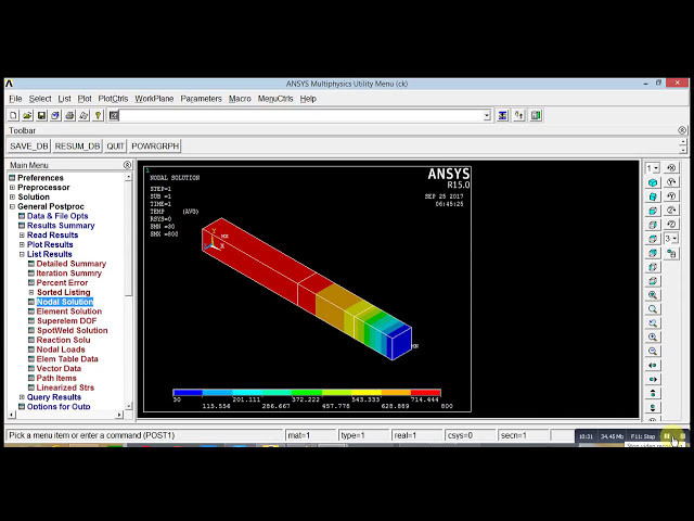 فیلم آموزشی: تجزیه و تحلیل حرارتی عنصر دو بعدی | ANSYS Mechanical APDL