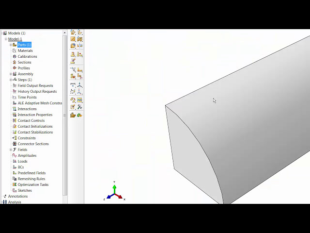 فیلم آموزشی: Abaqus 6.145: تجزیه و تحلیل جابجایی دمای جفت شده (مدل سازی استحکام حرارتی) با زیرنویس فارسی