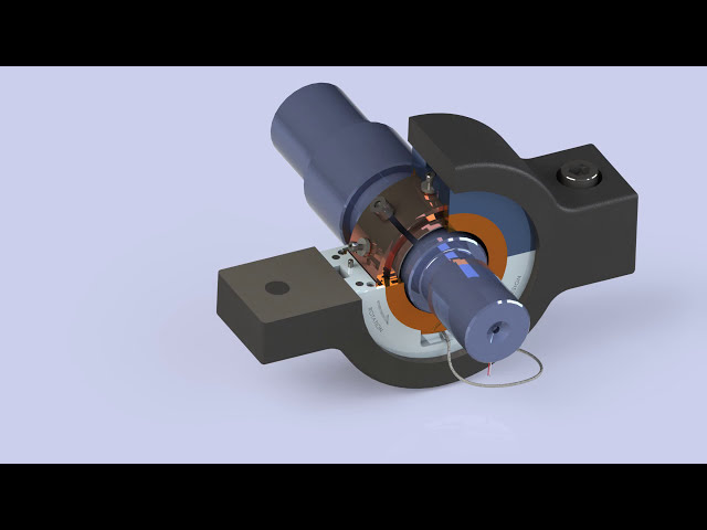 فیلم آموزشی: یاتاقان ژورنال Tilt Pad (بال و سوکت) انیمیشن SolidWorks (نسخه توسعه یافته)