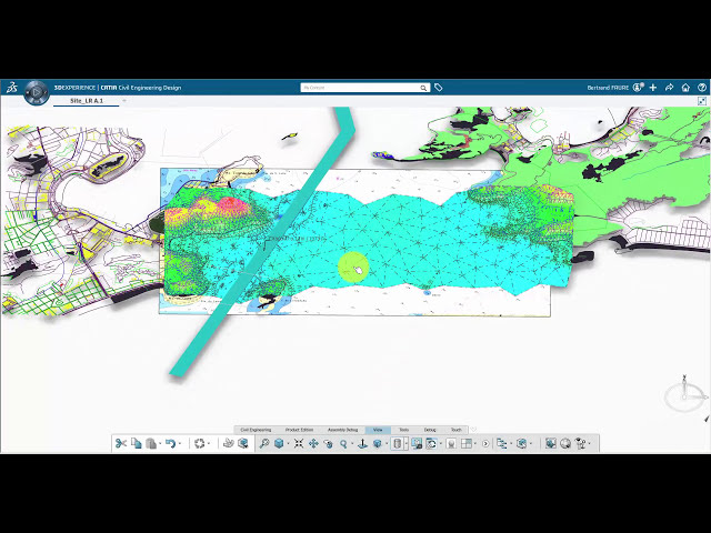 فیلم آموزشی: آموزش 3DEXPERIENCE CATIA: چگونه مدل زمین خود را از روی نقشه بسازید با زیرنویس فارسی