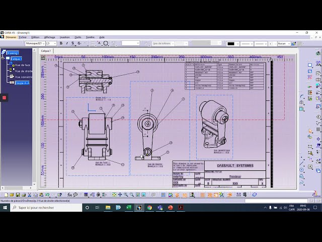 فیلم آموزشی: CAD 3 - مونتاژ - درج BOM و بادکنک - Catia با زیرنویس فارسی