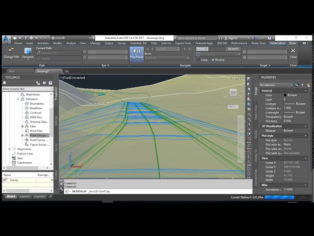 فیلم آموزشی: طراحی جاده با استفاده از Civil 3D - راهنمای شروع سریع - تمام مراحل