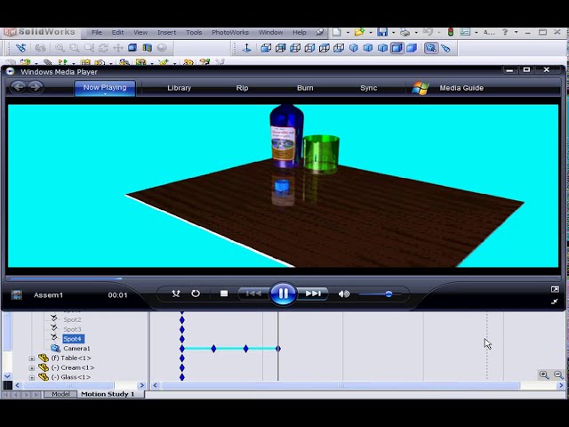 فیلم آموزشی: مطالعه حرکت ( 09 با استفاده از دوربین ) آموزش SOLIDWORKS با زیرنویس فارسی