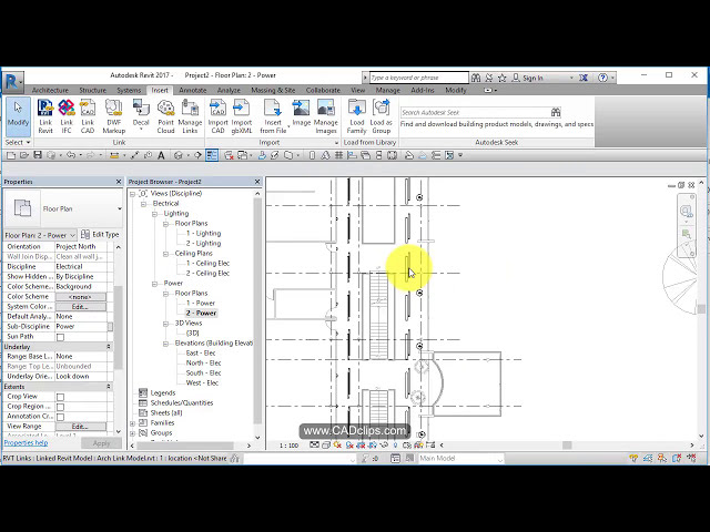 فیلم آموزشی: REVIT LINK COPY MONITOR PROJECT 01 LINK ARCH MODEL با زیرنویس فارسی