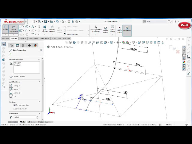 فیلم آموزشی: SolidWorks S Tutorial #314 : Eames DSW Chair (روکش کردن، طراحی سه بعدی، ورق فلز)