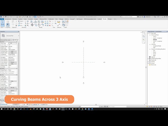 فیلم آموزشی: نحوه مدل سازی تیرهای منحنی در Revit با زیرنویس فارسی