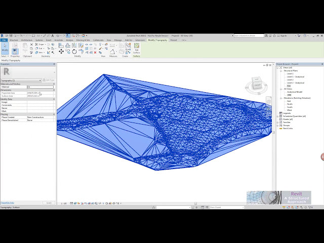 فیلم آموزشی: آموزش AutoCAD Civil 3D Surface to Revit Toposurface با زیرنویس فارسی