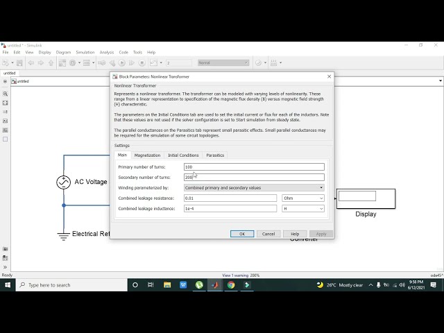 فیلم آموزشی: نحوه استفاده از ترانسفورماتور در سیمولینک | ترانسفورماتور در simulink/matlab با زیرنویس فارسی