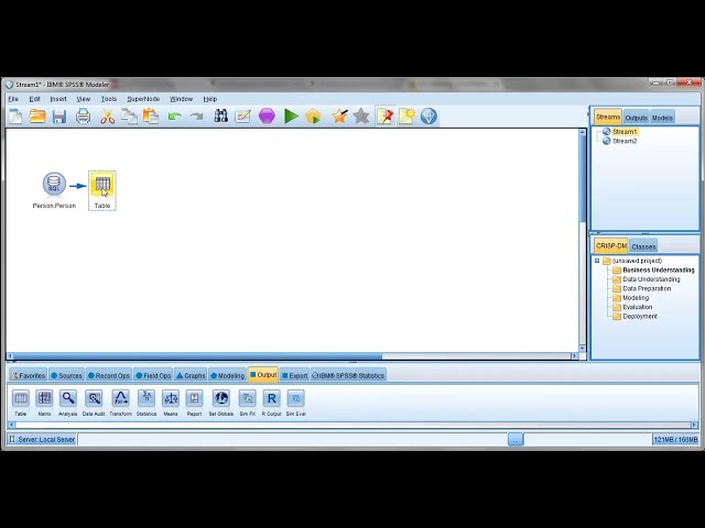 فیلم آموزشی: اتصال به پایگاه داده SQL Server از IBM SPSS Modeler با زیرنویس فارسی
