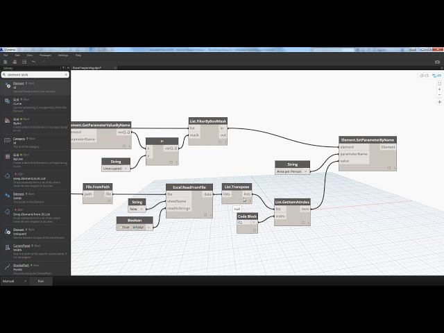 فیلم آموزشی: استفاده از Dynamo برای صادرات و واردات بین Revit و Excel با زیرنویس فارسی