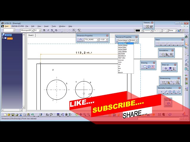 فیلم آموزشی: catia v5||تحمل قطری پیش نویس