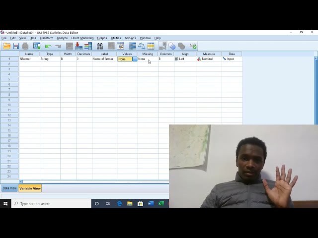 فیلم آموزشی: آموزش #SPSS #Amharic (نحوه وارد کردن داده ها) قسمت اول با زیرنویس فارسی