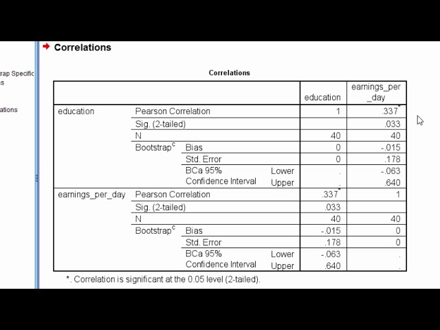 فیلم آموزشی: V5.13 - Bootstrapped Pearson Correlation در SPSS با زیرنویس فارسی