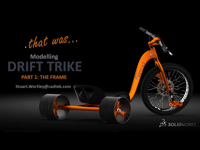 فیلم آموزشی: یک Drift Trike در SolidWorks P1 طراحی کنید - طراحی قاب با زیرنویس فارسی