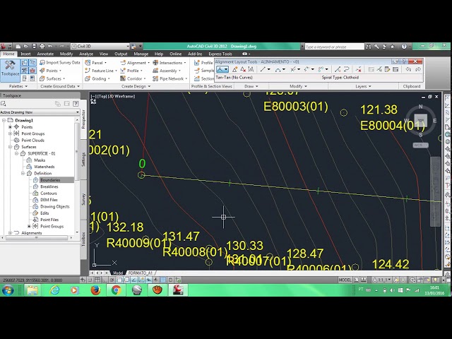 فیلم آموزشی: نقاط را به CIVIL 3D وارد کنید و منحنی های سطح را ایجاد کنید با زیرنویس فارسی