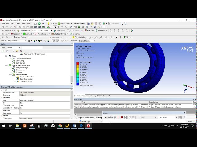 فیلم آموزشی: تجزیه و تحلیل بلبرینگ در میز کار Ansys