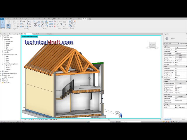 فیلم آموزشی: نحوه اتصال اعضای Truss در Revit با زیرنویس فارسی