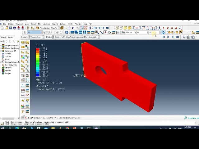 فیلم آموزشی: حداکثر استرس با استفاده از فاکتور تمرکز استرس #abaqus #peterson با زیرنویس فارسی